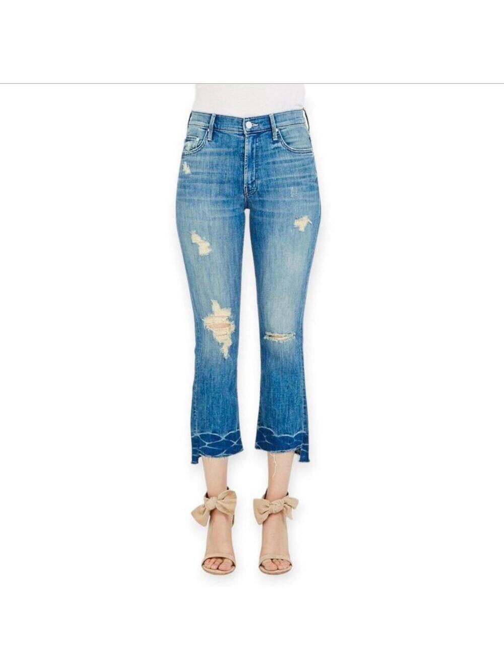 Mother insider crop frey jeans
